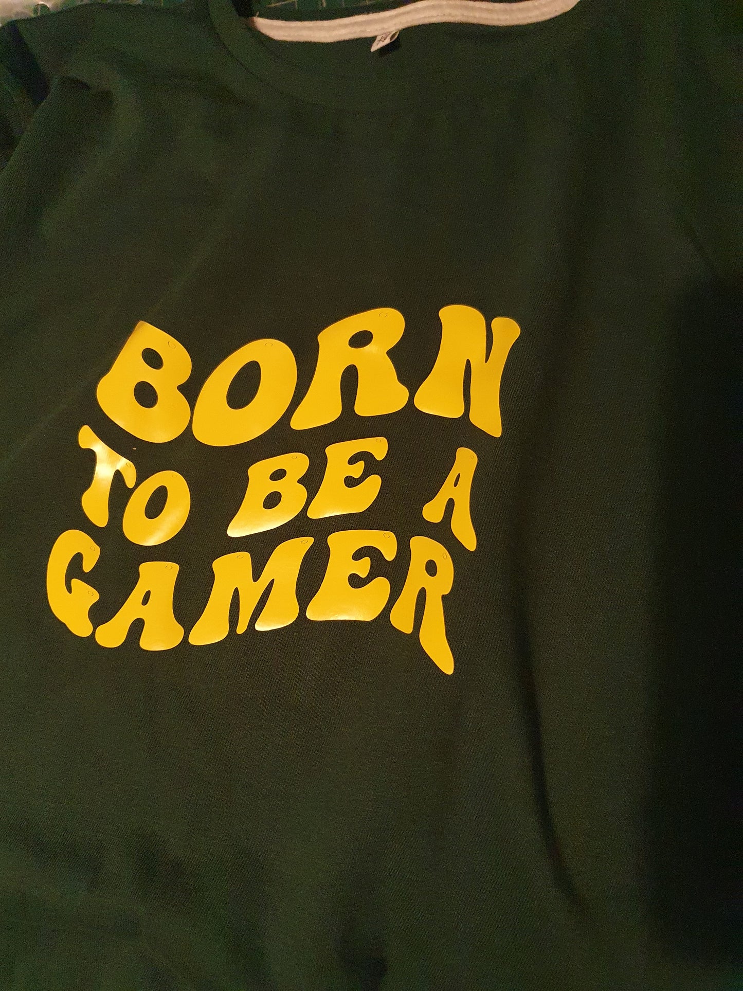 Born to be a gamer t shirt