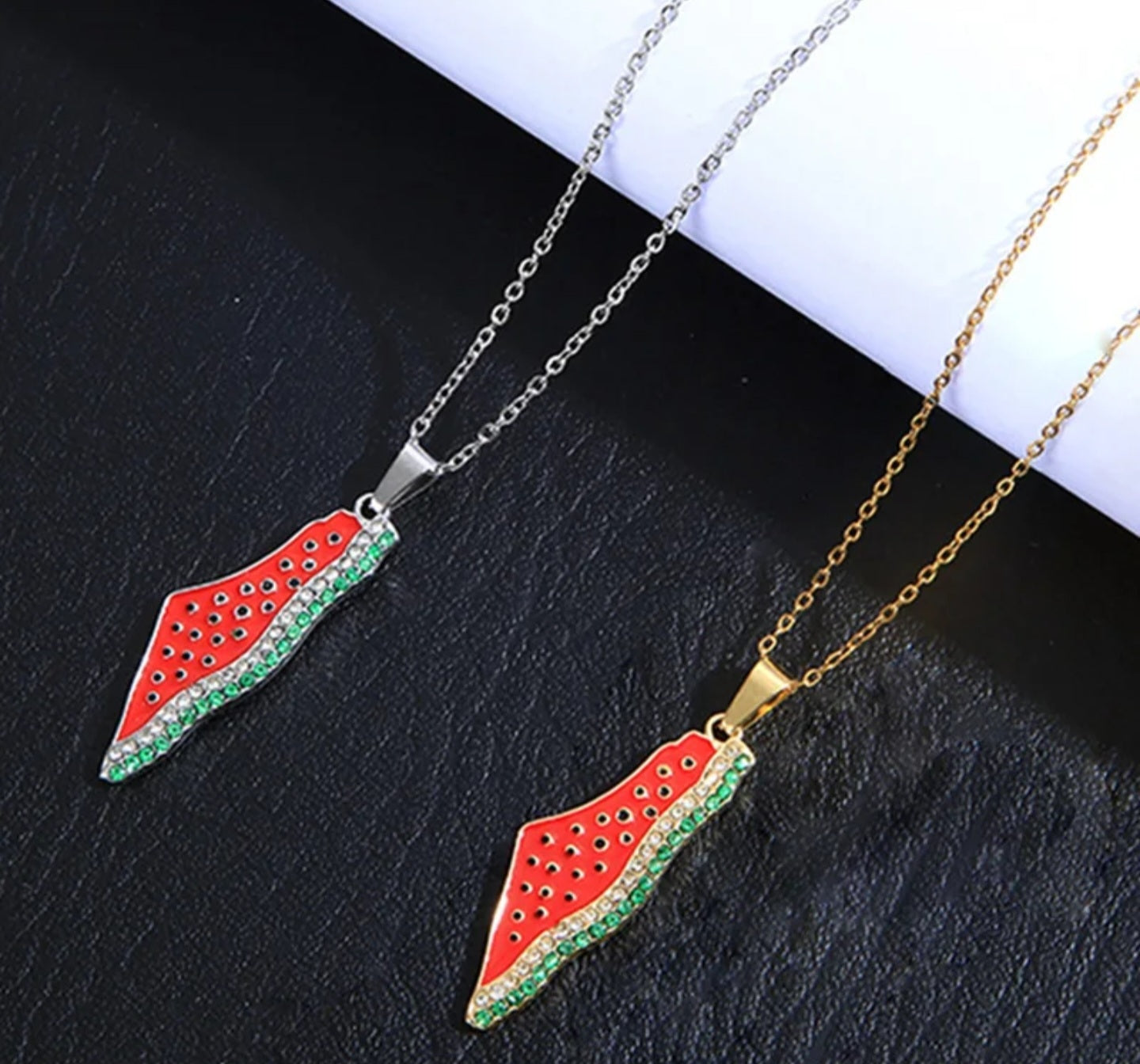 Watermelon necklace