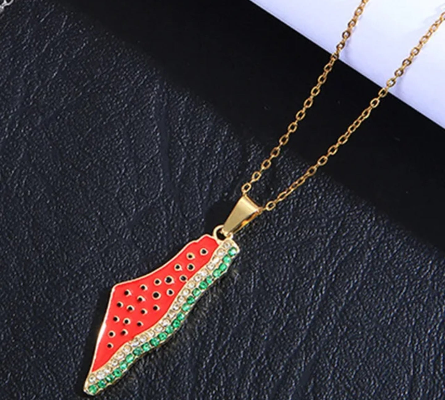 Watermelon necklace