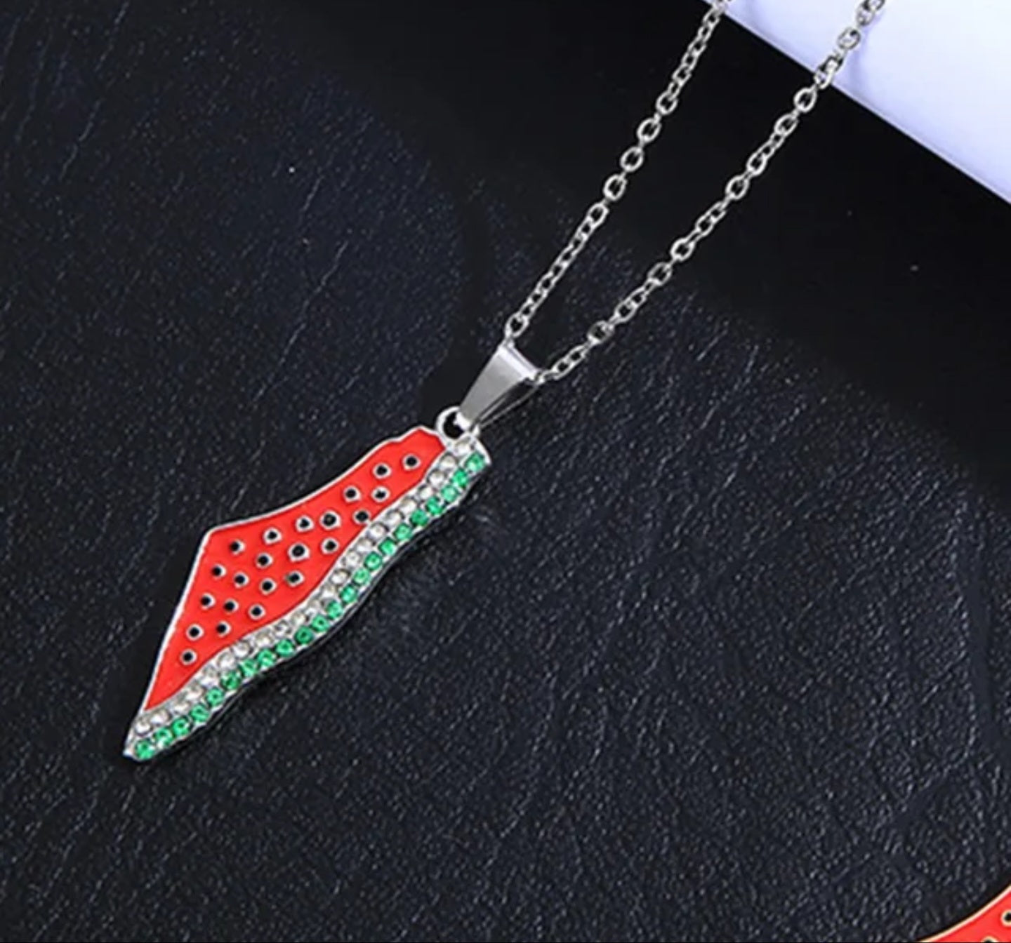 Watermelon necklace