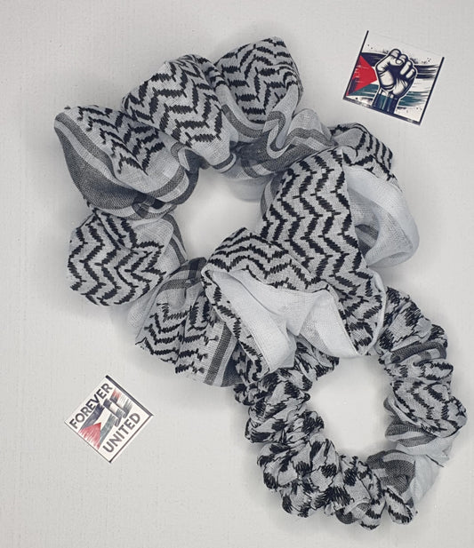 Keffiyeh scrunchie