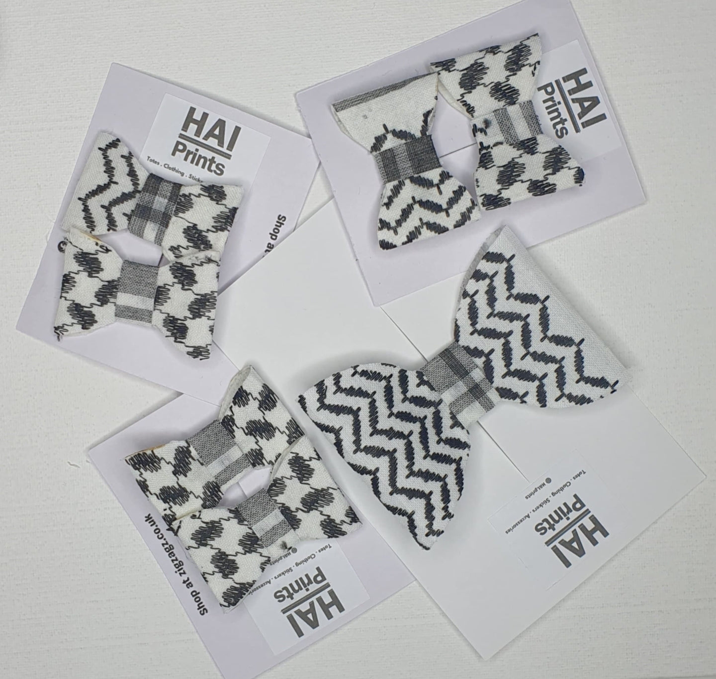 Keffiyeh hair bow set