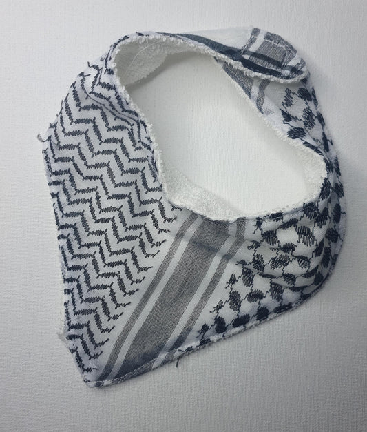 Keffiyeh bandana bib